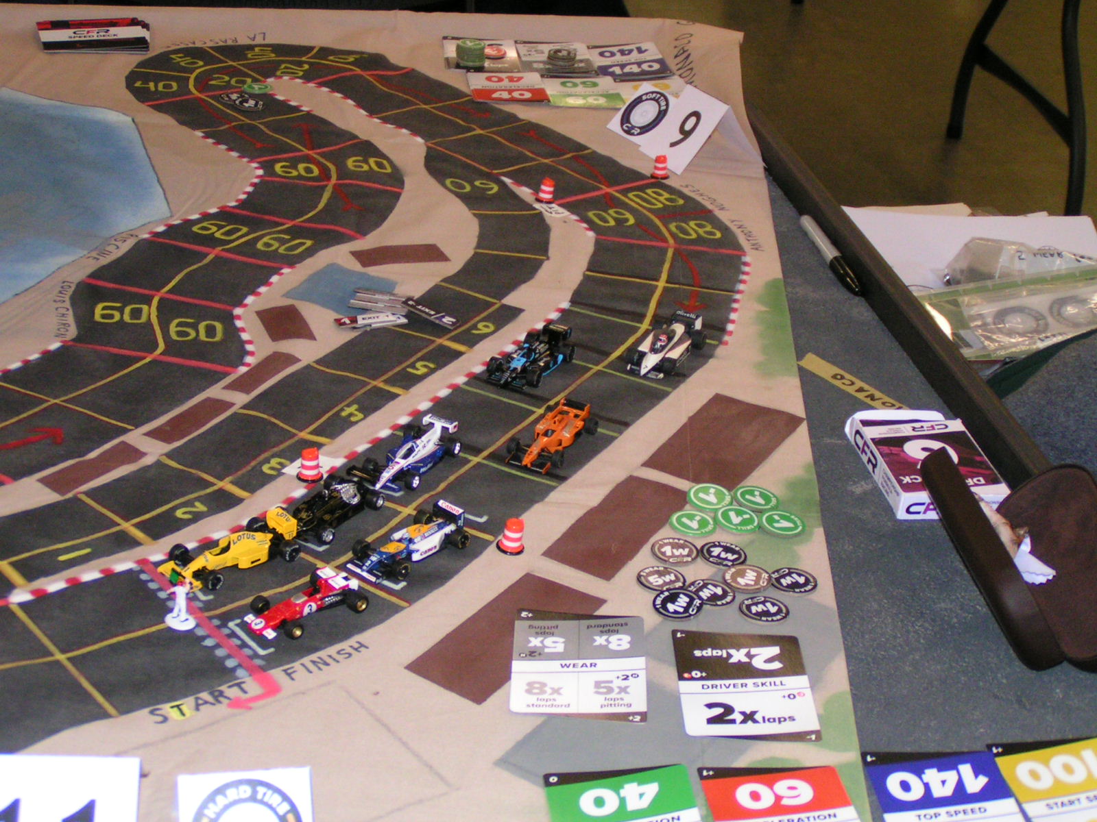 Moto Grand Prix, Board Game