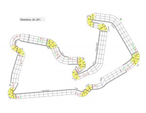 Silverstone (2011) track diagram